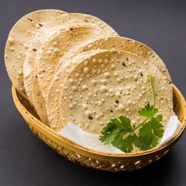 Papadum.