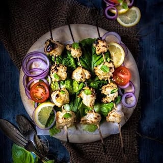 Chicken Malai Kabob